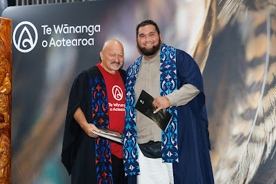 Photo from the TWoA Waiariki 2025 Graduations (Waiwhero) held at the Distinction Hotel, Rotorua, Bay of Plenty, New Zealand on Friday, 9 May, 2025. Photography by Mike Walen / KeyImagery Photography. Copyright: © 2025 Te Wānanga o Aotearoa.