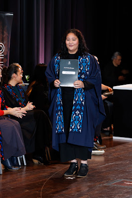 Photo from the TWoA Tāmaki Makaurau 2023 Graduations (Ceremony 1 @ 10am), held at the Due Drop Events Centre, Manukau, Auckland, New Zealand on Wednesday, 7 June, 2023. Photo: Mike Walen / KeyImagery Photography. Copyright: © Te Wānanga o Aotearoa.