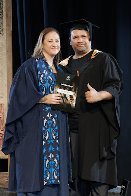 Photo from the TWoA Tainui 2024 Graduations (Ceremony 1 @ 10am), held at the Claudelands Event Centre in Hamilton, Waikato, New Zealand on Tuesday, 23 April, 2024. Photo: Mike Walen / KeyImagery Photography. Copyright: © Te Wānanga o Aotearoa.