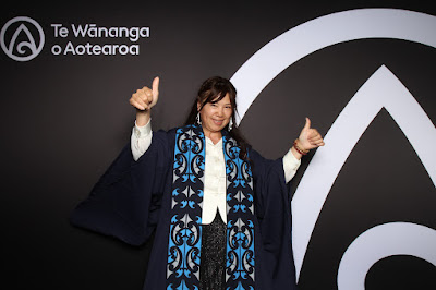 Photo from the TWoA Tāmaki Makaurau 2023 November Graduations (Ceremony 2 @ 6pm), held at the Due Drop Events Centre, Manukau, Auckland, New Zealand on Tuesday, 28 November, 2023. Photo: InstaBooth by KeyImagery Photography. Copyright: © Te Wānanga o Aotearoa.