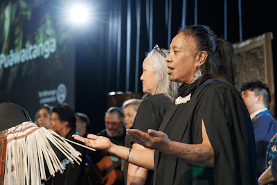 Photo from the TWoA Tainui 2024 Graduations (Ceremony 1 @ 10am), held at the Claudelands Event Centre in Hamilton, Waikato, New Zealand on Tuesday, 23 April, 2024. Photo: Mike Walen / KeyImagery Photography. Copyright: © Te Wānanga o Aotearoa.