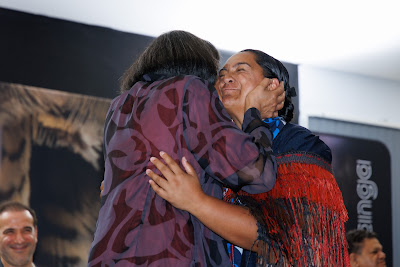 Photo from the TWoA Te Tai Tokerau (Kaitaia) 2025 Graduation held at Te Kura Kaupapa Maori o Pukemiro in Kaitaia, Northland, New Zealand on Monday, 14 April, 2025. Photo by Mike Walen / KeyImagery Photography. Copyright: © 2025 Te Wānanga o Aotearoa.