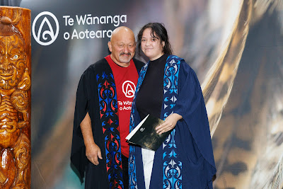 Photo from the TWoA Waiariki 2025 Graduations (Waiwhero) held at the Distinction Hotel, Rotorua, Bay of Plenty, New Zealand on Friday, 9 May, 2025. Photography by Mike Walen / KeyImagery Photography. Copyright: © 2025 Te Wānanga o Aotearoa.
