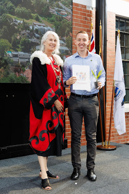 Photo from the HCC NZ Citizenship Ceremony (Morning) held in The Atrium, Wintec/Te Pukenga, Hamilton, Waikato, New Zealand at 10:00am on Monday, 12 February, 2024. Photo: Mike Walen / KeyImagery Photography. Copyright: © Hamilton City Council.