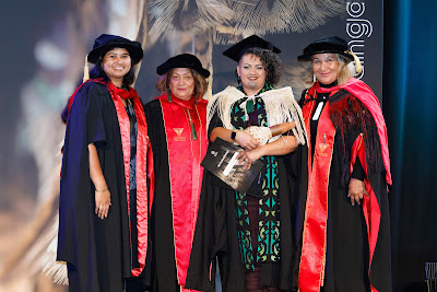 Photo from the TWoA Tainui 2025 Graduations (Ceremony 3 @ 10am) held at Claudelands Event Centre in Hamilton, Waikato, New Zealand on Wednesday, 30 April, 2025. Photography by Mike Walen / KeyImagery Photography. Copyright: © 2025 Te Wānanga o Aotearoa.
