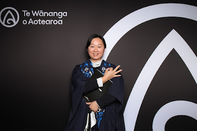 Photo from the TWoA Tāmaki Makaurau 2023 November Graduations (Ceremony 2 @ 6pm), held at the Due Drop Events Centre, Manukau, Auckland, New Zealand on Tuesday, 28 November, 2023. Photo: InstaBooth by KeyImagery Photography. Copyright: © Te Wānanga o Aotearoa.