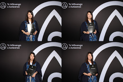 Photo from the TWoA Tāmaki Makaurau 2023 November Graduations (Ceremony 2 @ 6pm), held at the Due Drop Events Centre, Manukau, Auckland, New Zealand on Tuesday, 28 November, 2023. Photo: InstaBooth by KeyImagery Photography. Copyright: © Te Wānanga o Aotearoa.