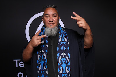 Photo from the TWoA Tainui 2018 Graduations (Ceremony 1),  held at Hamilton Boys' High School, Hamilton, New Zealand. Taken: Thursday 19 April 2018. Photo: InstaBooth by KeyImagery. Copyright: © Te Wananga o Aotearoa.