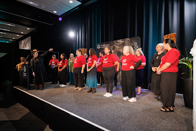 Photo from the TWoA Tainui 2025 Graduations (Ceremony 3 @ 10am) held at Claudelands Event Centre in Hamilton, Waikato, New Zealand on Wednesday, 30 April, 2025. Photography by Mike Walen / KeyImagery Photography. Copyright: © 2025 Te Wānanga o Aotearoa.