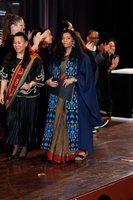 Photo from the TWoA Tāmaki Makaurau 2023 Graduations (Ceremony 1 @ 10am), held at the Due Drop Events Centre, Manukau, Auckland, New Zealand on Wednesday, 7 June, 2023. Photo: Mike Walen / KeyImagery Photography. Copyright: © Te Wānanga o Aotearoa.