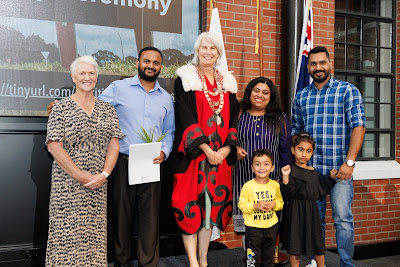 Photo from the HCC NZ Citizenship Ceremony 2 (Afternoon) held at The Atrium, Wintec/Te Pukenga, Hamilton, Waikato, New Zealand at 3:30pm on Monday, 11 March, 2024. Photo: Mike Walen / KeyImagery Photography. Copyright: © Hamilton City Council.