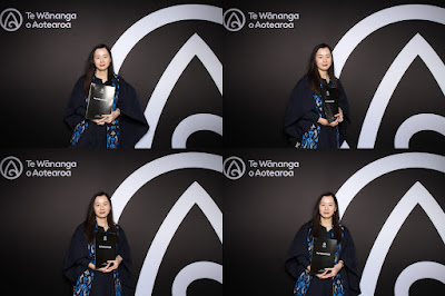 Photo from the TWoA Tāmaki Makaurau 2023 November Graduations (Ceremony 2 @ 6pm), held at the Due Drop Events Centre, Manukau, Auckland, New Zealand on Tuesday, 28 November, 2023. Photo: InstaBooth by KeyImagery Photography. Copyright: © Te Wānanga o Aotearoa.
