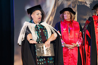 Photo from the TWoA Tainui 2025 Graduations (Ceremony 3 @ 10am) held at Claudelands Event Centre in Hamilton, Waikato, New Zealand on Wednesday, 30 April, 2025. Photography by Mike Walen / KeyImagery Photography. Copyright: © 2025 Te Wānanga o Aotearoa.