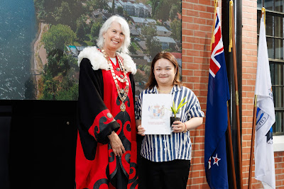Photo from the HCC NZ Citizenship Ceremony (Morning) held in The Atrium, Wintec/Te Pukenga, Hamilton, Waikato, New Zealand at 10:00am on Monday, 12 February, 2024. Photo: Mike Walen / KeyImagery Photography. Copyright: © Hamilton City Council.