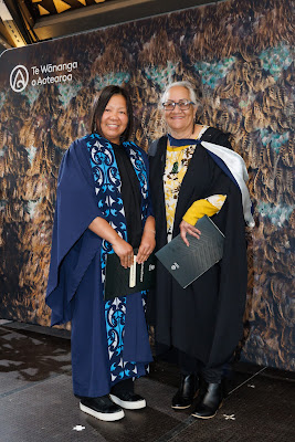 Photo from the TWoA Waiariki 2023 Graduations (Waiwhero), held at Te Puia, Rotorua, Bay of Plenty, New Zealand on Friday, 12 May, 2023. Photo: Mike Walen / KeyImagery Photography. Copyright: © Te Wānanga o Aotearoa.