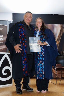 Photo from the TWoA Te Tai Tokerau (Kaitaia) 2025 Graduation held at Te Kura Kaupapa Maori o Pukemiro in Kaitaia, Northland, New Zealand on Monday, 14 April, 2025. Photo by Mike Walen / KeyImagery Photography. Copyright: © 2025 Te Wānanga o Aotearoa.