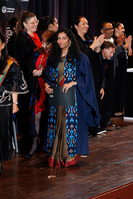 Photo from the TWoA Tāmaki Makaurau 2023 Graduations (Ceremony 1 @ 10am), held at the Due Drop Events Centre, Manukau, Auckland, New Zealand on Wednesday, 7 June, 2023. Photo: Mike Walen / KeyImagery Photography. Copyright: © Te Wānanga o Aotearoa.