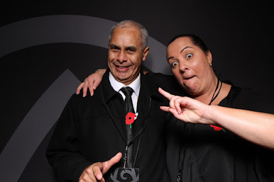 Booth photo from the TWoA Tainui 2019 Graduations (Ceremony 2),  held at Hamilton Boys' High School, Hamilton, New Zealand. Taken: Wednesday 17 April 2019. Photo: InstaBooth / KeyImagery Photography. Copyright: © Te Wānanga o Aotearoa.