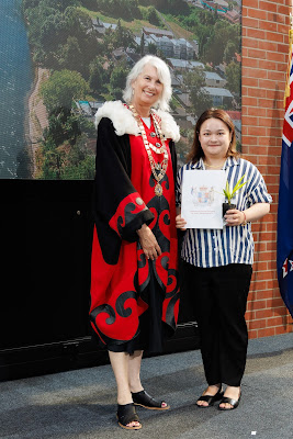 Photo from the HCC NZ Citizenship Ceremony (Morning) held in The Atrium, Wintec/Te Pukenga, Hamilton, Waikato, New Zealand at 10:00am on Monday, 12 February, 2024. Photo: Mike Walen / KeyImagery Photography. Copyright: © Hamilton City Council.