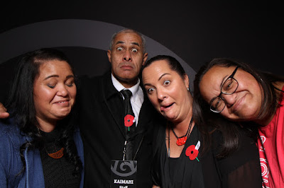 Booth photo from the TWoA Tainui 2019 Graduations (Ceremony 2),  held at Hamilton Boys' High School, Hamilton, New Zealand. Taken: Wednesday 17 April 2019. Photo: InstaBooth / KeyImagery Photography. Copyright: © Te Wānanga o Aotearoa.