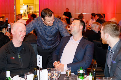 Photo from the SESOC Conference 2019 Gala Dinner held at SkyCity Convention Centre, Auckland, New Zealand. Taken: Monday, 19 August 2019. Photography: Mike Walen / KeyImagery Photography. Copyright: © Structural Engineering Society of New Zealand.