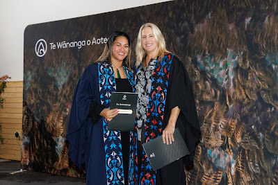 Photo from the TWoA Waiariki 2023 Graduations (Whakatāne), held at the Baptist Church, WHakatāne, Bay of Plenty, New Zealand on Wednesday, 17 May, 2023. Photo: Mike Walen / KeyImagery Photography. Copyright: © Te Wānanga o Aotearoa.