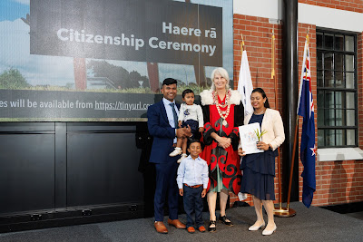 Photo from the HCC NZ Citizenship Ceremony 2 (Afternoon) held at The Atrium, Wintec/Te Pukenga, Hamilton, Waikato, New Zealand at 3:30pm on Monday, 11 March, 2024. Photo: Mike Walen / KeyImagery Photography. Copyright: © Hamilton City Council.