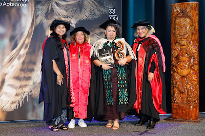 Photo from the TWoA Tainui 2025 Graduations (Ceremony 3 @ 10am) held at Claudelands Event Centre in Hamilton, Waikato, New Zealand on Wednesday, 30 April, 2025. Photography by Mike Walen / KeyImagery Photography. Copyright: © 2025 Te Wānanga o Aotearoa.