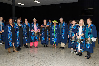 Photo from the TWoA Tāmaki Makaurau 2024 Graduations (Ceremony 3 @ 2pm), held at Church Unlimited, Glendene, Auckland, New Zealand on Tuesday, 25 June, 2024. Photo: Alick Saunders for KeyImagery Photography. Copyright: © Te Wānanga o Aotearoa.