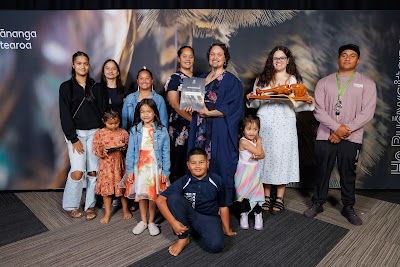 Photo from the TWoA Tainui 2025 Graduations (Ceremony 2 @ 2pm) held at Claudelands Event Centre in Hamilton, Waikato, New Zealand on Tuesday, 29 April, 2025. Photography by Mike Walen / KeyImagery Photography. Copyright: © 2025 Te Wānanga o Aotearoa.