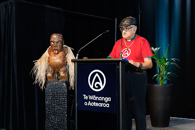 Photo from the TWoA Tainui 2025 Graduations (Ceremony 3 @ 10am) held at Claudelands Event Centre in Hamilton, Waikato, New Zealand on Wednesday, 30 April, 2025. Photography by Mike Walen / KeyImagery Photography. Copyright: © 2025 Te Wānanga o Aotearoa.