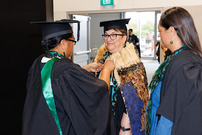 Photo from the TWoA Tainui 2025 Graduations (Ceremony 3 @ 10am) held at Claudelands Event Centre in Hamilton, Waikato, New Zealand on Wednesday, 30 April, 2025. Photography by Mike Walen / KeyImagery Photography. Copyright: © 2025 Te Wānanga o Aotearoa.