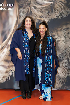 Photo from the TWoA Te Tai Tokerau (Kaitaia) 2025 Graduation held at Te Kura Kaupapa Maori o Pukemiro in Kaitaia, Northland, New Zealand on Monday, 14 April, 2025. Photo by Mike Walen / KeyImagery Photography. Copyright: © 2025 Te Wānanga o Aotearoa.