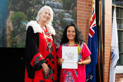 Photo from the HCC NZ Citizenship Ceremony (Morning) held in The Atrium, Wintec/Te Pukenga, Hamilton, Waikato, New Zealand at 10:00am on Monday, 12 February, 2024. Photo: Mike Walen / KeyImagery Photography. Copyright: © Hamilton City Council.