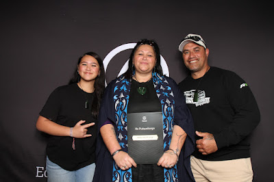 Photo from the TWoA Tāmaki Makaurau 2023 Graduations (Ceremony 5 @ 3pm), held at the Due Drop Events Centre, Manukau, Auckland, New Zealand on Thursday, 8 June, 2023. Photo: InstaBooth by KeyImagery Photography. Copyright: © Te Wānanga o Aotearoa.