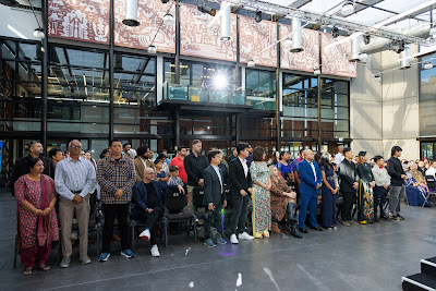 Photo from the HCC NZ Citizenship Ceremony 1 (Morning) held at The Atrium, Wintec/Te Pukenga, Hamilton, Waikato, New Zealand at 10:00am on Monday, 15 April, 2024. Photo: Mike Walen / KeyImagery Photography. Copyright: © Hamilton City Council.