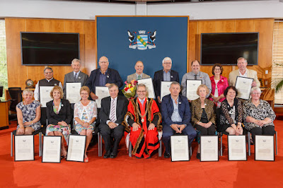 Photo from the 2017 Civic Awards held in the Council Chambers at Hamilton City Council, Hamilton, New Zealand. Taken: Friday 8 December 2017.  Photo: Mike Walen / KeyImagery Photography