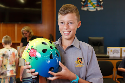 Photo from the Design Your Own Helmet Competition 2017 prize-giving ceremony held in the Council Chambers, Hamilton City Council, Hamilton, New Zealand. Taken: Friday, 24 February 2017. Photo: Mike Walen / KeyImagery Photography
