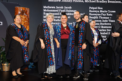 Photo from the TWoA Tāmaki Makaurau 2024 Graduations (Ceremony 4 @ 7pm), held at Church Unlimited, Glendene, Auckland, New Zealand on Tuesday, 25 June, 2024. Photo: Mike Walen / KeyImagery Photography. Copyright: © Te Wānanga o Aotearoa.
