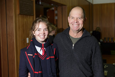 Photo from the Father/Daughter Breakfast held in the School Hall at Waikato Diocesan, Hamilton, New Zealand, on Friday 29th July 2016.  Photo: Mike Walen / KeyImagery Photography