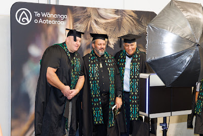 Photo from the TWoA Tainui 2025 Graduations (Ceremony 3 @ 10am) held at Claudelands Event Centre in Hamilton, Waikato, New Zealand on Wednesday, 30 April, 2025. Photography by Mike Walen / KeyImagery Photography. Copyright: © 2025 Te Wānanga o Aotearoa.
