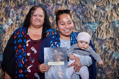Photo from the TWoA Waiariki 2018 Graduations (Kawerau), held at Rautahi Marae, Kawerau, New Zealand. Taken: Friday 11 May 2018. Photo: Alick Saunders / KeyImagery Photography. Copyright: © Te Wananga o Aotearoa.