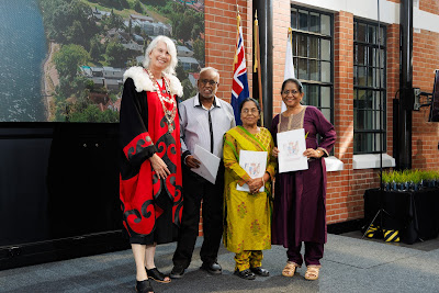 Photo from the HCC NZ Citizenship Ceremony (Morning) held in The Atrium, Wintec/Te Pukenga, Hamilton, Waikato, New Zealand at 10:00am on Monday, 12 February, 2024. Photo: Mike Walen / KeyImagery Photography. Copyright: © Hamilton City Council.