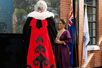 Photo from the HCC NZ Citizenship Ceremony (Morning) held in The Atrium, Wintec/Te Pukenga, Hamilton, Waikato, New Zealand at 10:00am on Monday, 12 February, 2024. Photo: Mike Walen / KeyImagery Photography. Copyright: © Hamilton City Council.