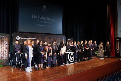 Photo from the TWoA Tāmaki Makaurau 2023 Graduations (Ceremony 4 @ 10am), held at the Due Drop Events Centre, Manukau, Auckland, New Zealand on Thursday, 8 June, 2023. Photo: Mike Walen / KeyImagery Photography. Copyright: © Te Wānanga o Aotearoa.