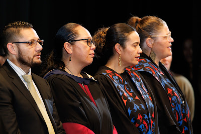 Photo from the TWoA Tāmaki Makaurau 2023 Graduations (Ceremony 4 @ 10am), held at the Due Drop Events Centre, Manukau, Auckland, New Zealand on Thursday, 8 June, 2023. Photo: Mike Walen / KeyImagery Photography. Copyright: © Te Wānanga o Aotearoa.
