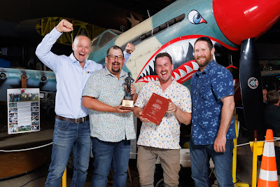 Photo from the 2024 Bay of Plenty CCNZ Hynds Construction Awards held at Classic Flyers in Mt Maunganui, Tauranga, New Zealand on Friday,  11 October, 2024. Photography: Mike Walen / KeyImagery Photography. Copyright: © 2024 Civil Contractors New Zealand.