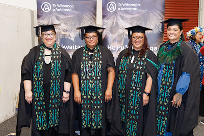 Photo from the TWoA Tainui 2025 Graduations (Ceremony 3 @ 10am) held at Claudelands Event Centre in Hamilton, Waikato, New Zealand on Wednesday, 30 April, 2025. Photography by Mike Walen / KeyImagery Photography. Copyright: © 2025 Te Wānanga o Aotearoa.
