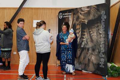 Photo from the TWoA Te Tai Tokerau (Kaitaia) 2025 Graduation held at Te Kura Kaupapa Maori o Pukemiro in Kaitaia, Northland, New Zealand on Monday, 14 April, 2025. Photo by Mike Walen / KeyImagery Photography. Copyright: © 2025 Te Wānanga o Aotearoa.