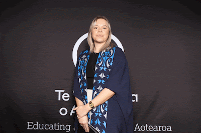 Photo from the TWoA Tāmaki Makaurau 2023 Graduations (Ceremony 5 @ 3pm), held at the Due Drop Events Centre, Manukau, Auckland, New Zealand on Thursday, 8 June, 2023. Photo: InstaBooth by KeyImagery Photography. Copyright: © Te Wānanga o Aotearoa.